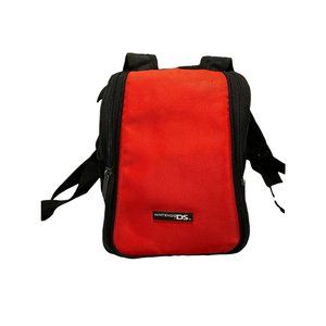Nintendo Mini Backpack DS 3DS Bag Case Red Black Authentic Nintendo